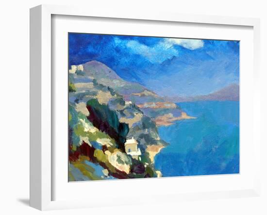 Amalfi Coast, 2007-Clive Metcalfe-Framed Giclee Print