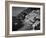 Amalfi Coast, Coastal View and Village, Positano, Campania, Italy-Steve Vidler-Framed Photographic Print