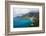 Amalfi Coast Scenic Vista at Positano, Italy-George Oze-Framed Photographic Print