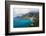 Amalfi Coast Scenic Vista at Positano, Italy-George Oze-Framed Photographic Print