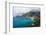 Amalfi Coast Scenic Vista at Positano, Italy-George Oze-Framed Photographic Print