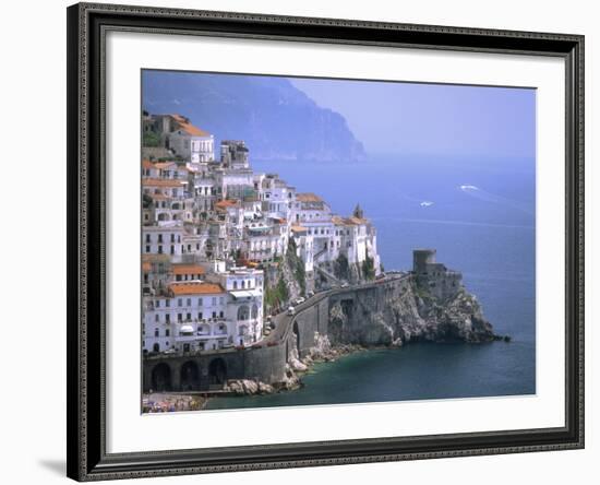 Amalfi Coast, UNESCO World Heritage Site, Campania, Italy, Mediterranean, Europe-Rolf Richardson-Framed Photographic Print