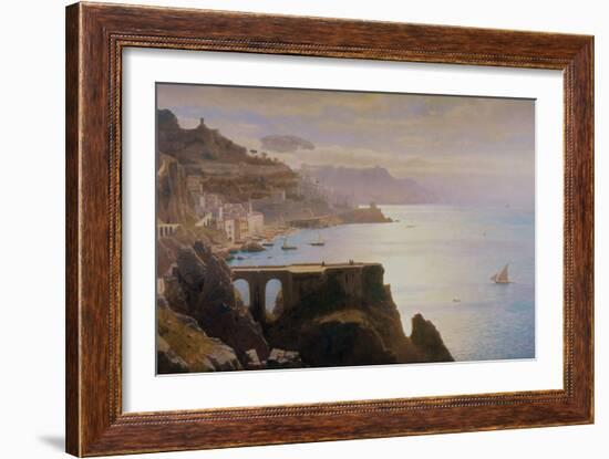 Amalfi Coast-William Stanley Haseltine-Framed Giclee Print