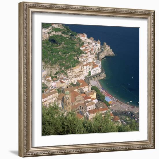 Amalfi, Costiera Amalfitana, Campania, Italy-Roy Rainford-Framed Photographic Print