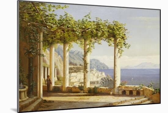 Amalfi Del Convento Dei Capuccini, 1880-Eiler Rasmussen Eilersen-Mounted Giclee Print