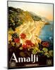 Amalfi Italia - Campania, Italy-Mario Borgoni-Mounted Giclee Print
