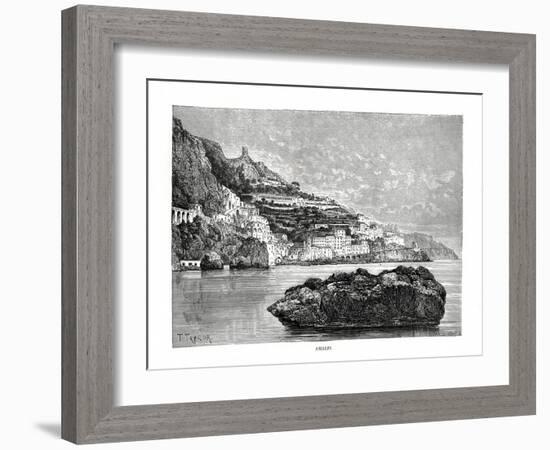 Amalfi, Italy, 1879-Charles Barbant-Framed Giclee Print