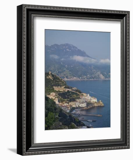 Amalfi Peninsula, Amalfi Coast, UNESCO World Heritage Site, Campania, Italy, Mediterranean, Europe-Angelo Cavalli-Framed Photographic Print