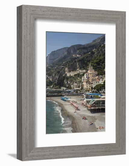 Amalfi Peninsula, Amalfi Coast, UNESCO World Heritage Site, Campania, Italy, Mediterranean, Europe-Angelo Cavalli-Framed Photographic Print