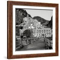 Amalfi Pier I-Alan Blaustein-Framed Photographic Print
