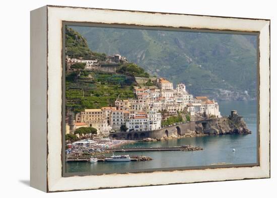 Amalfi Splendor-Marilyn Dunlap-Framed Stretched Canvas