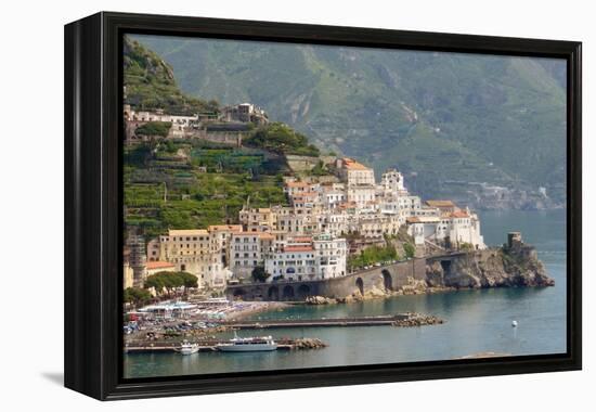 Amalfi Splendor-Marilyn Dunlap-Framed Stretched Canvas