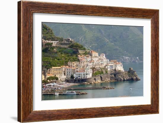 Amalfi Splendor-Marilyn Dunlap-Framed Art Print