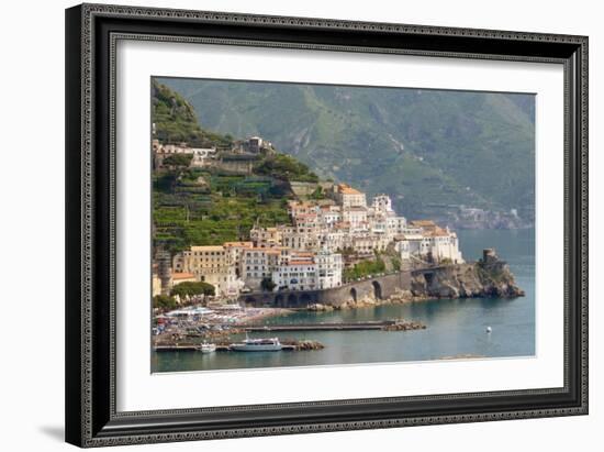 Amalfi Splendor-Marilyn Dunlap-Framed Art Print