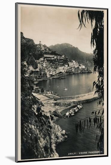 'Amalfi - Visione Panoramica', c1910-Unknown-Mounted Photographic Print