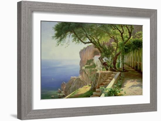 Amalfi-Carl Frederic Aagaard-Framed Giclee Print