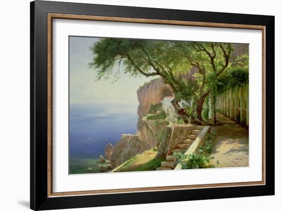 Amalfi-Carl Frederic Aagaard-Framed Giclee Print