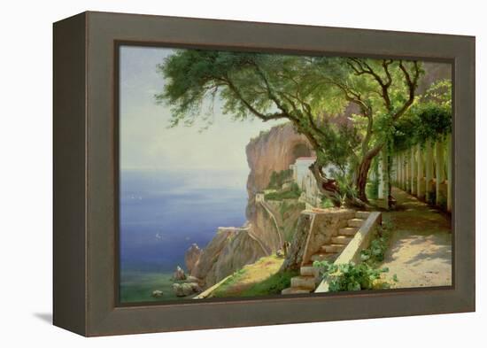 Amalfi-Carl Frederic Aagaard-Framed Premier Image Canvas