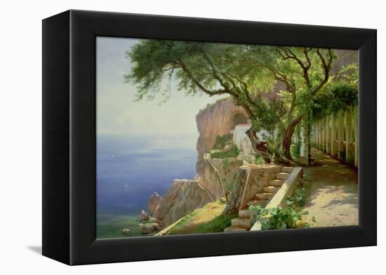 Amalfi-Carl Frederic Aagaard-Framed Premier Image Canvas