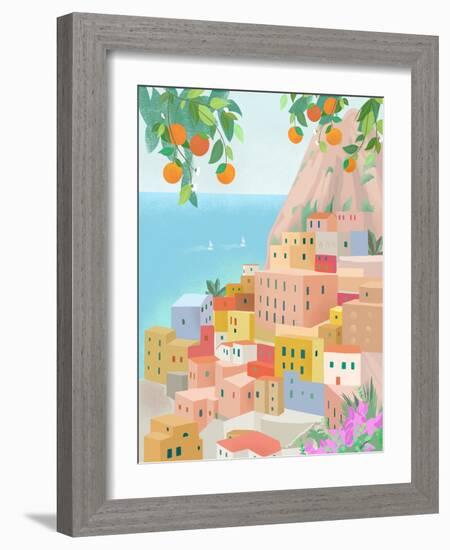 Amalfi-Petra Lizde-Framed Giclee Print