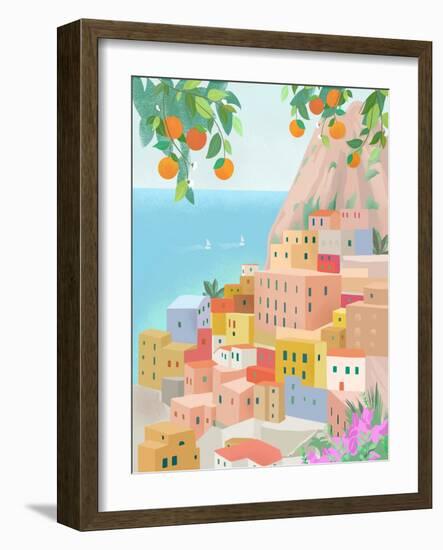 Amalfi-Petra Lizde-Framed Giclee Print