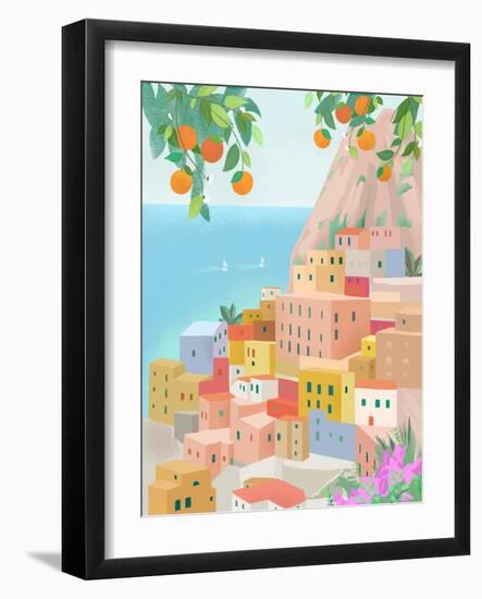 Amalfi-Petra Lizde-Framed Giclee Print