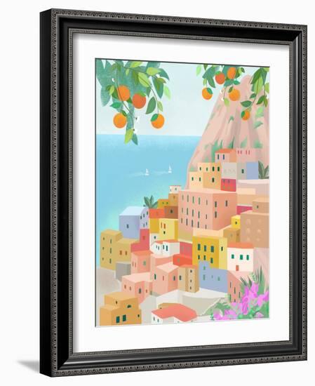 Amalfi-Petra Lizde-Framed Giclee Print