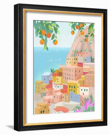 Amalfi-Petra Lizde-Framed Giclee Print