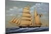 Amalia, Brig Schooner, Italy, 19th Century-null-Mounted Giclee Print