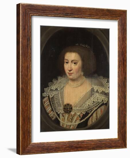 Amalia Van Solms, Princess of Orange, C.1629-Michiel Jansz Van Miereveld-Framed Giclee Print