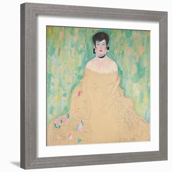 Amalie Zuckerkandl, 1917-18-Gustav Klimt-Framed Giclee Print