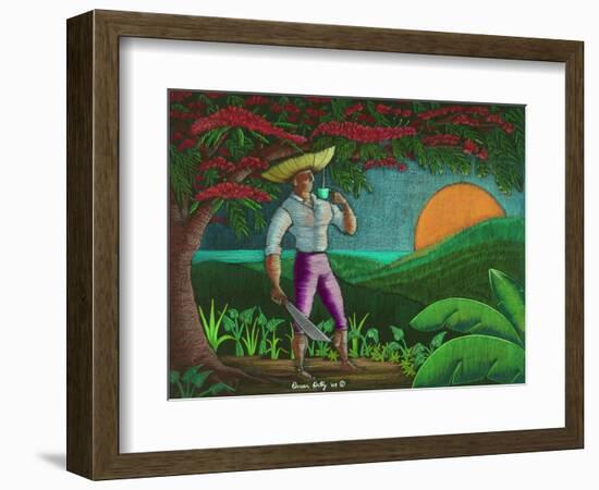 Amancer En Borinquen, 2003-Oscar Ortiz-Framed Giclee Print