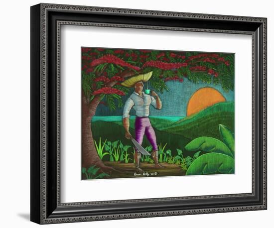 Amancer En Borinquen, 2003-Oscar Ortiz-Framed Giclee Print