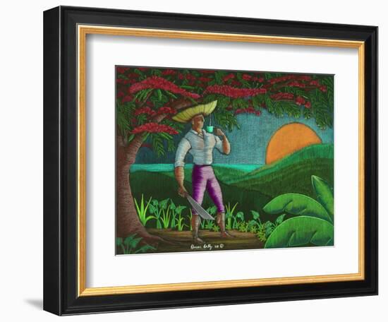 Amancer En Borinquen, 2003-Oscar Ortiz-Framed Giclee Print