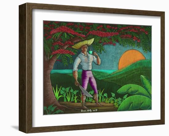 Amancer En Borinquen, 2003-Oscar Ortiz-Framed Giclee Print