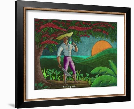 Amancer En Borinquen, 2003-Oscar Ortiz-Framed Giclee Print