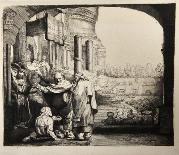 Le Moulin de Rembrandt Bartsch (B233)-Amand Durand-Framed Collectable Print