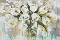 Pure Blanc Tulipa-Amanda J^ Brooks-Framed Art Print