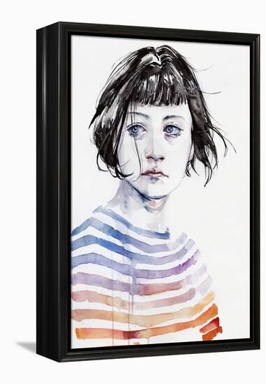 Amanda-Agnes Cecile-Framed Stretched Canvas