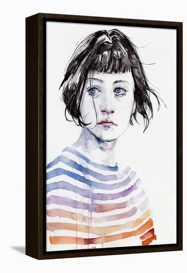 Amanda-Agnes Cecile-Framed Stretched Canvas