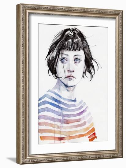 Amanda-Agnes Cecile-Framed Premium Giclee Print