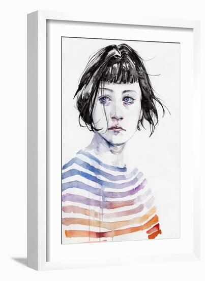 Amanda-Agnes Cecile-Framed Premium Giclee Print