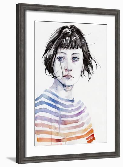 Amanda-Agnes Cecile-Framed Art Print