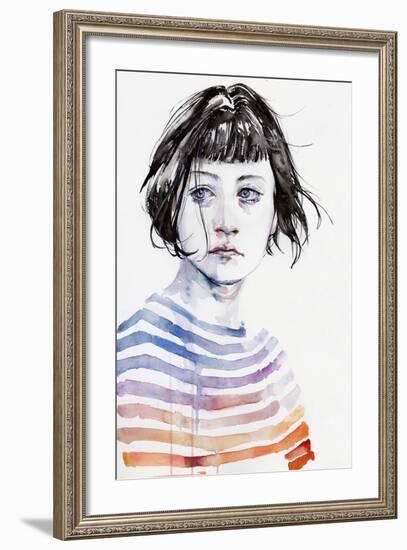 Amanda-Agnes Cecile-Framed Art Print