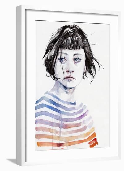 Amanda-Agnes Cecile-Framed Art Print