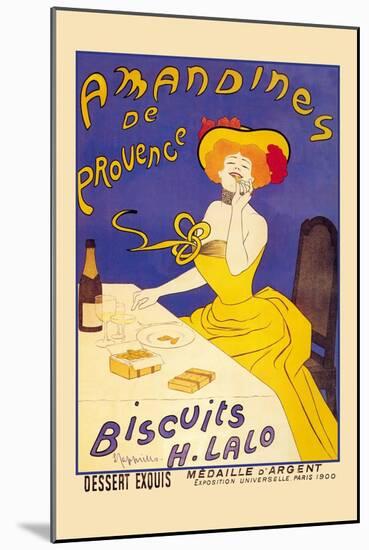 Amandines De Provence Biscuits-Leonetto Cappiello-Mounted Art Print