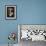 Amanita Muscaria Dark Background-John Stephenson and James Morss Churchill-Framed Giclee Print displayed on a wall