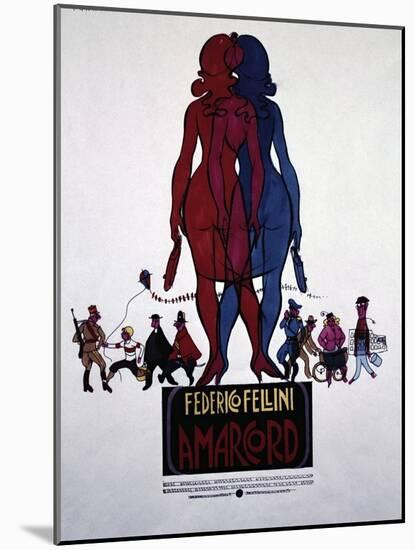 Amarcord, 1973-null-Mounted Giclee Print