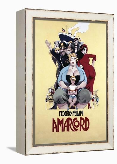 Amarcord, 1973-null-Framed Premier Image Canvas