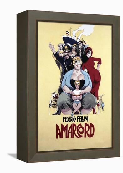 Amarcord, 1973-null-Framed Premier Image Canvas